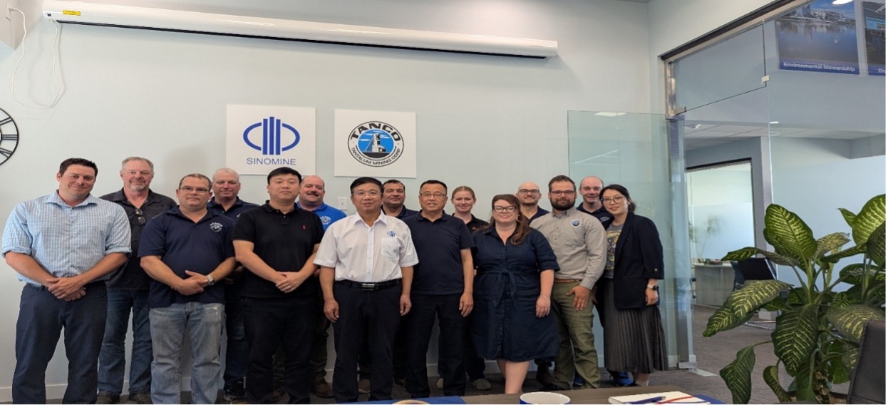 leyu·乐鱼资源集团董事长王平卫到加拿大 TANCO矿山检查调研